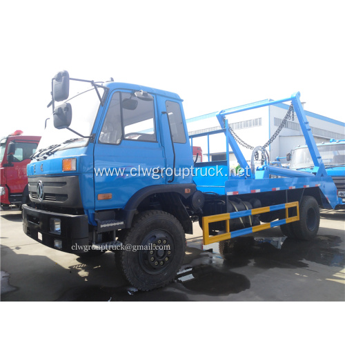 Diesel Engine and Manual Transmission Type garbage truck